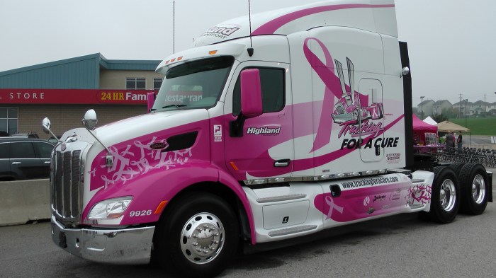 Trucking for a Cure Truck 2014