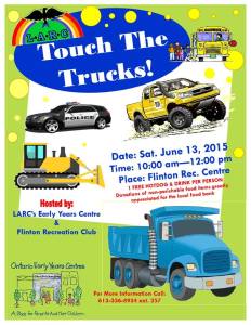touch trucks 2015 event