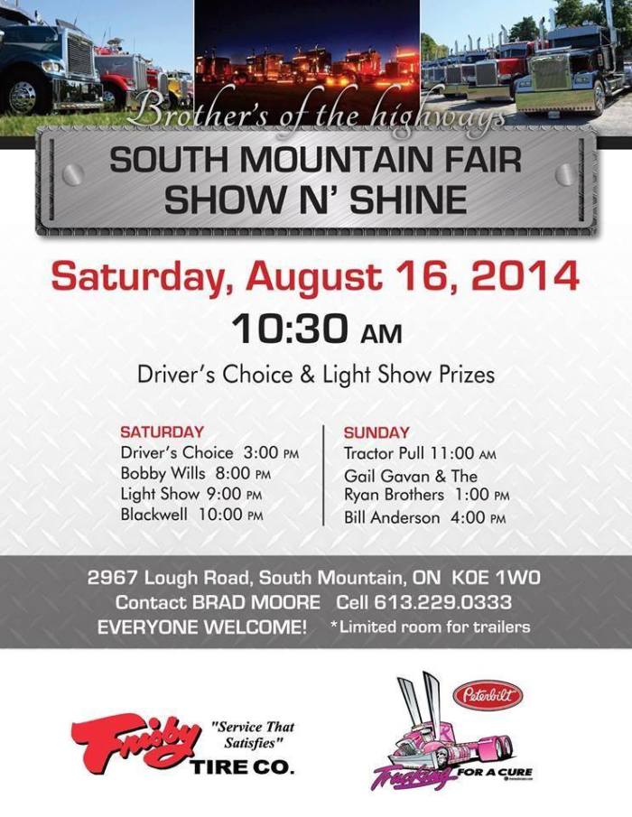 South mountain truck show poster