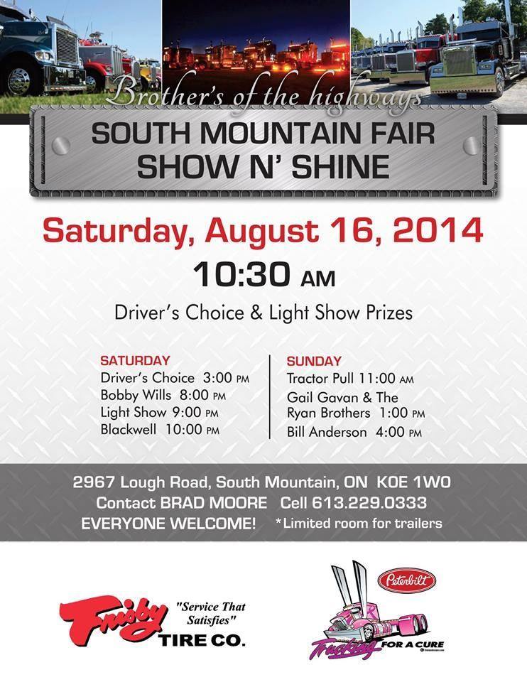 South mountain truck show poster