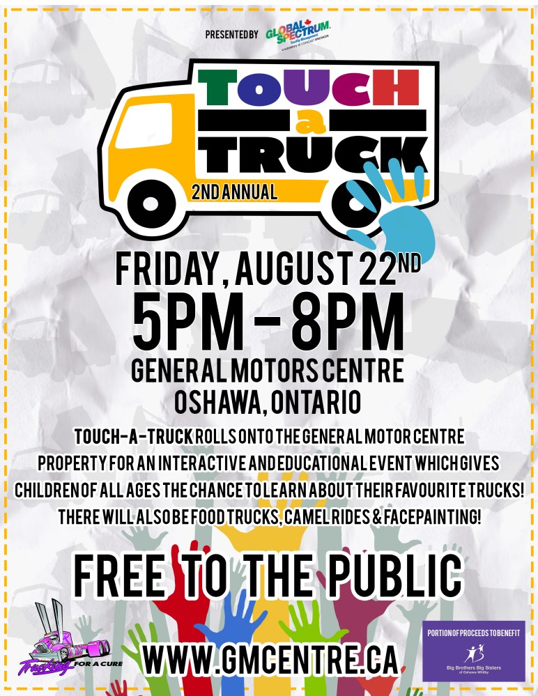 Touch a Truck Event Poster
