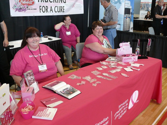 Trucking for a Cure at the shows